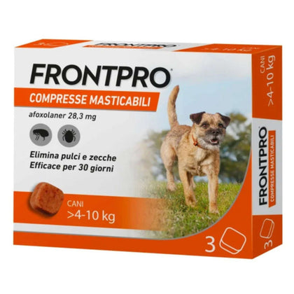 Frontpro Compressa Masticabile Cani 4-10 Kg 3 Pz