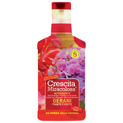 Crescita Miracolosa Nutrimento Gerani 750 Ml