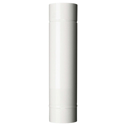 Tubo Per Stufa H 50 Cm D 8 Cm Bianco - 12 Pz