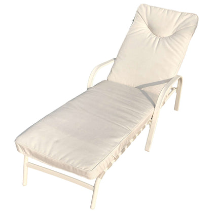 Poltrona Giove Lounger Crema Opaco 022300 - 2 Pz