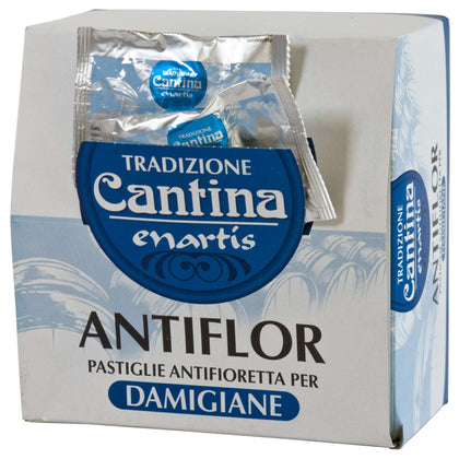 Antifioretta Per Damigiana Vino Da 12 Pastiglie - 40 Cf