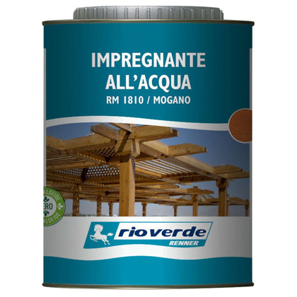 Rioverde Rm 1810 Impregnante 0,750 L Mogano - 6 Pz