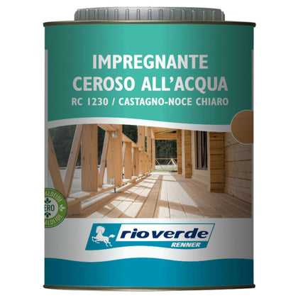 Rioverde Rc 1230 Impregnante Ceroso 0,750 Noce Ch. - 6 Pz