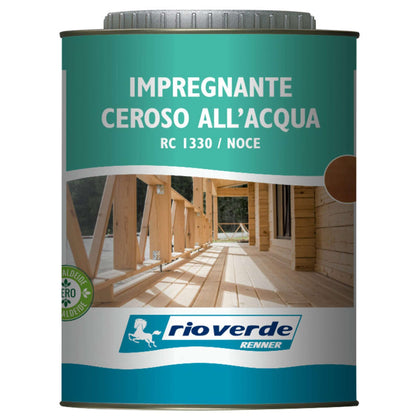 Rioverde Rc 1330 Impregnante Ceroso 0,750 L Noce - 6 Pz