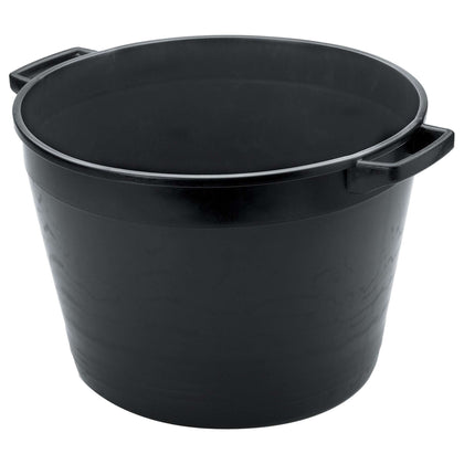 Cassa Tonda Per Macerie 25 L 40X30 Cm Nero - 5 Pz