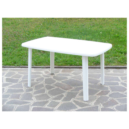 Tavolo Resina Art.56 Cm.137X85 Bianco