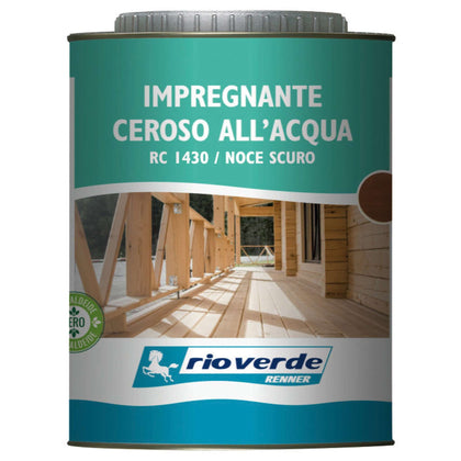 Rioverde Rc 1430 Impregnante Ceroso 0,750 Noce Sc. - 6 Pz