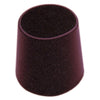 Sottosedia A Goccia Nero 18 Mm 8 Pz - 6 Bl