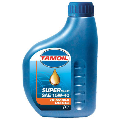 Olio Lubrificante Tamoil Super Sae 15/40 Lt. 1 - 12 Pz