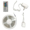 Kit Strip Led Rgb Ml.5 Ip65 16W Telec.