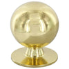 Pomolo Art.2172 Mis.25/B Oro Lucido (Pz.2) - 6 Bl