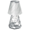 Lampada Ricaricabile Mod.Lola Lux Cm.D11X20H. Rgbw