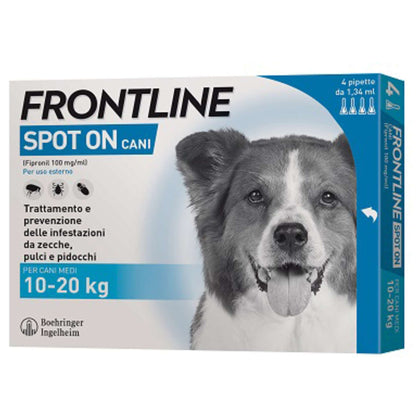 Frontline Spot-On 10-20 Kg Cani Medi 3+1 Pipette