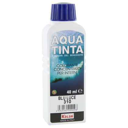 Aquatinta Per Interni Ml.40 310 Blu Luce - 10 Pz