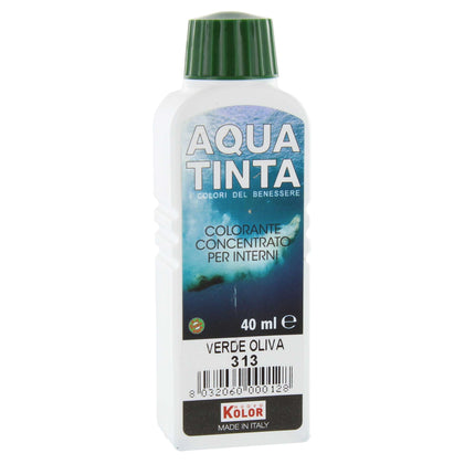 Aquatinta Per Interni Ml.40 313 Verde Oliva - 10 Pz