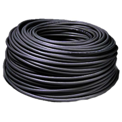 Cavo Elettrico Sez. 3X0,75 Nero H05Vv-F - 100 Mt