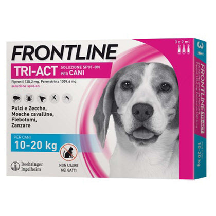Frontline Tri-Act 10-20 Kg 3 Pipette