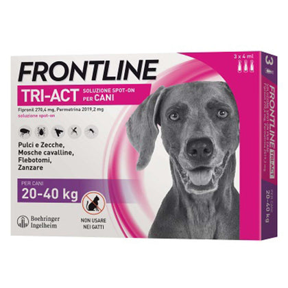 Frontline Tri-Act 20-40 Kg 3 Pipette