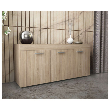 Kit Madia 3 Ante 150X41X82 Natural Wood K006