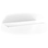 Mensola Vitra 6 Mm 12X30 Cm Bianco - 5 Pz