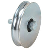 Ruota Per Cancello G. Tonda 20 Con Bullone 1 Cusc. Mm. 80 - 6 Pz