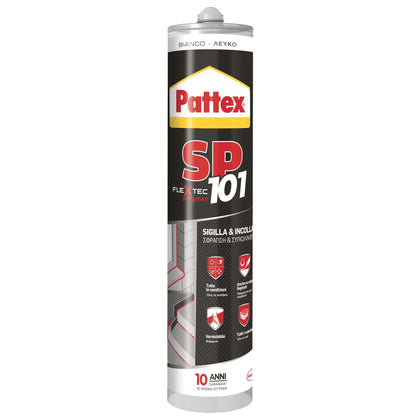 Pattex Cartuccia Sp 101 Bianco 280 Ml - 12 Pz
