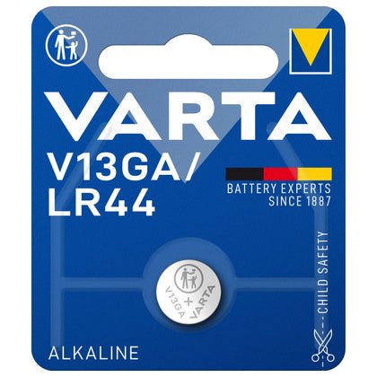 Varta Batteria A Bottone V13Ga Bl.1Pz (Lr44) - 10 Bl