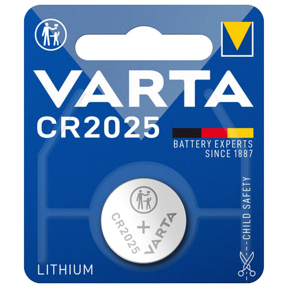 Varta Batteria A Bottone Cr2025 Bl.1Pz - 10 Bl