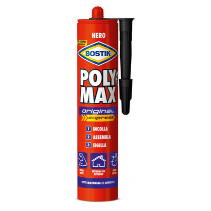 Bostik Polymax Original Nero Cartuccia 425 G