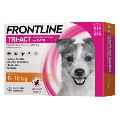 Frontline Tri-Act 5-10 Kg 6 Pipette Off. Speciale