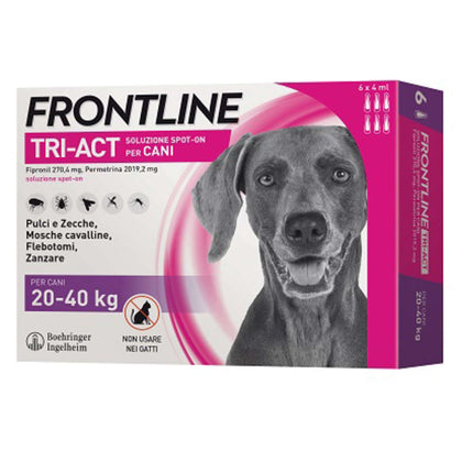 Frontline Tri-Act 20-40 Kg 6 Pipette Off. Speciale