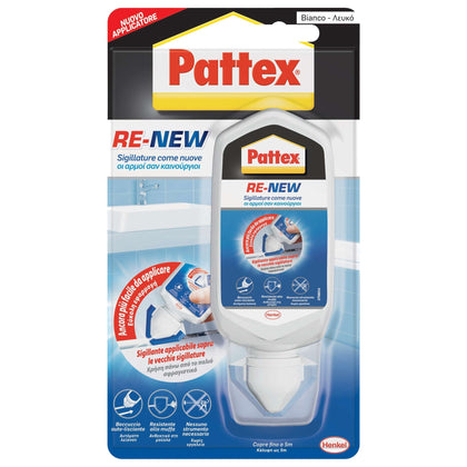 Pattex Re-New Sigillante Bianco 80 Ml - 12 Pz