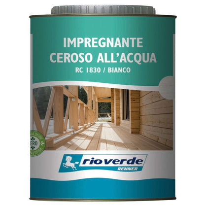 Rioverde Rc 1830 Impregnante Ceroso 0,750 Bianco - 6 Pz