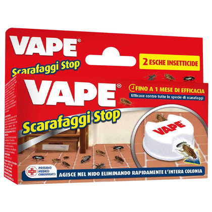 Vape Esca Scarafaggi Stop 2 Pz - 12 Cf