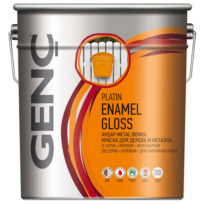 Smalto Lucido Genc 0,750 L Crema N.1301 - 6 Pz