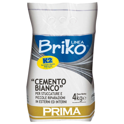 Linea Briko Cemento Bianco Da 4 Kg - 4 Pz