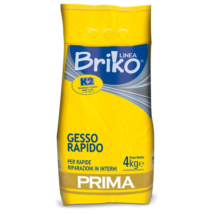 Linea Briko Gesso Rapido Da 4 Kg - 4 Pz