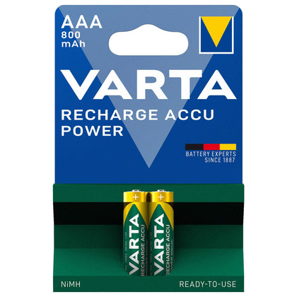 Varta Batterie Ricaricabile Mah 800 M/Stilo Bl2 - 10 Bl