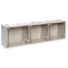 Madia 3 Casset.Cristal Box Mm.600X155X175H