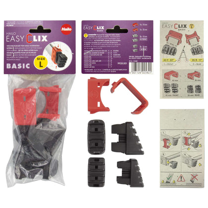 Hailo Kit 4 Piedini L Per Scala L40-L60 5-6-7-8 Gradini