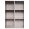 Libreria Cubo 6 61Xh91 Cm Frassino