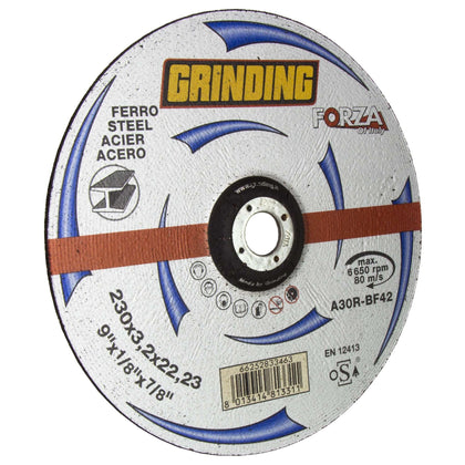 Grinding Forza Disco Per Ferro D 230X3,2 Mm - 25 Pz