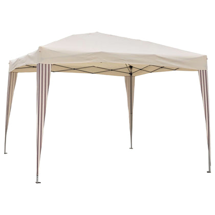 Gazebo In Acciaio Rapid Pieghevole 3X3 M Beige