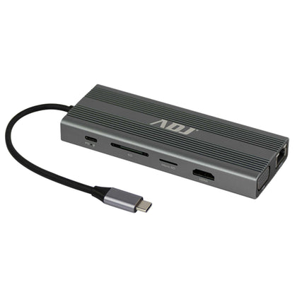 Docking Type C Multiport 12In1 Usb+Hdmi+Vga+Lan+Dp+Audio+Sd Adj