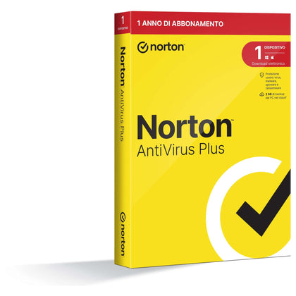 Norton Antivirus Plus 2022 2Gb It 1 User 1 Device 12mo Generic Rsp Mm Gum