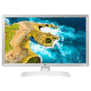 Tv Monitor 23,6 Lg Hd Smart Intern Et Hdmi Vesa Dvbt2 Dvbs2 Bianco