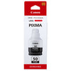 Flacone Ink Canon Nero Gi50Pgbk Per Pixma G 5050