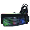 Tastiera/Mouse/Cuffia/Pad Kit Hulk Gaming Multimedia 4In1 Wired Adj