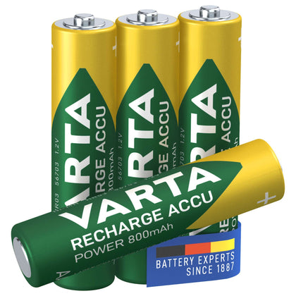 Batteria Ministilo Aaa Ricari Cabile 800Mah Conf.Blister 4Pz Vart