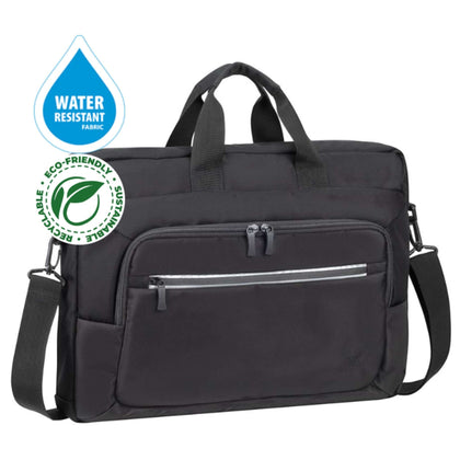 Borsa X Laptop 15/16Black Riciclat A Nylon Con Tappi Bottiglie Plastic